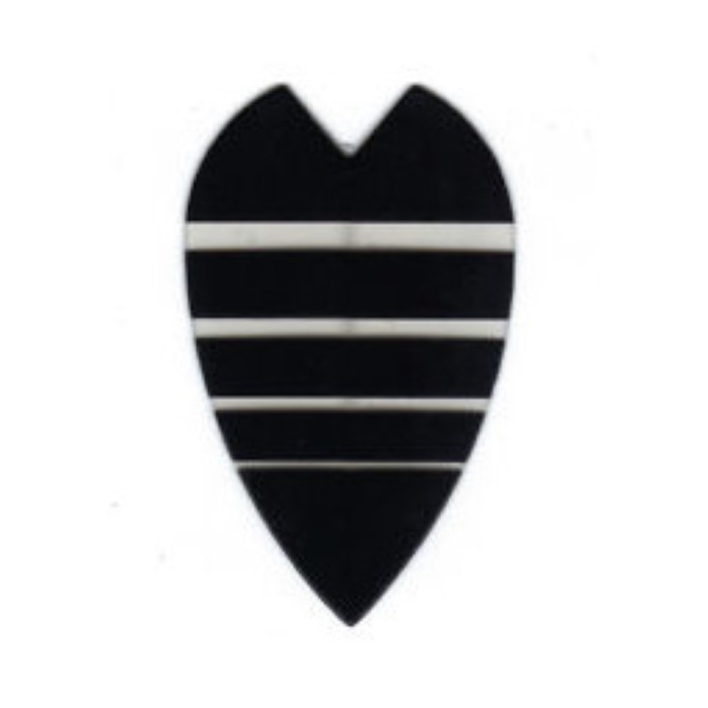Plumas Amerithon Vortex negras rallado 