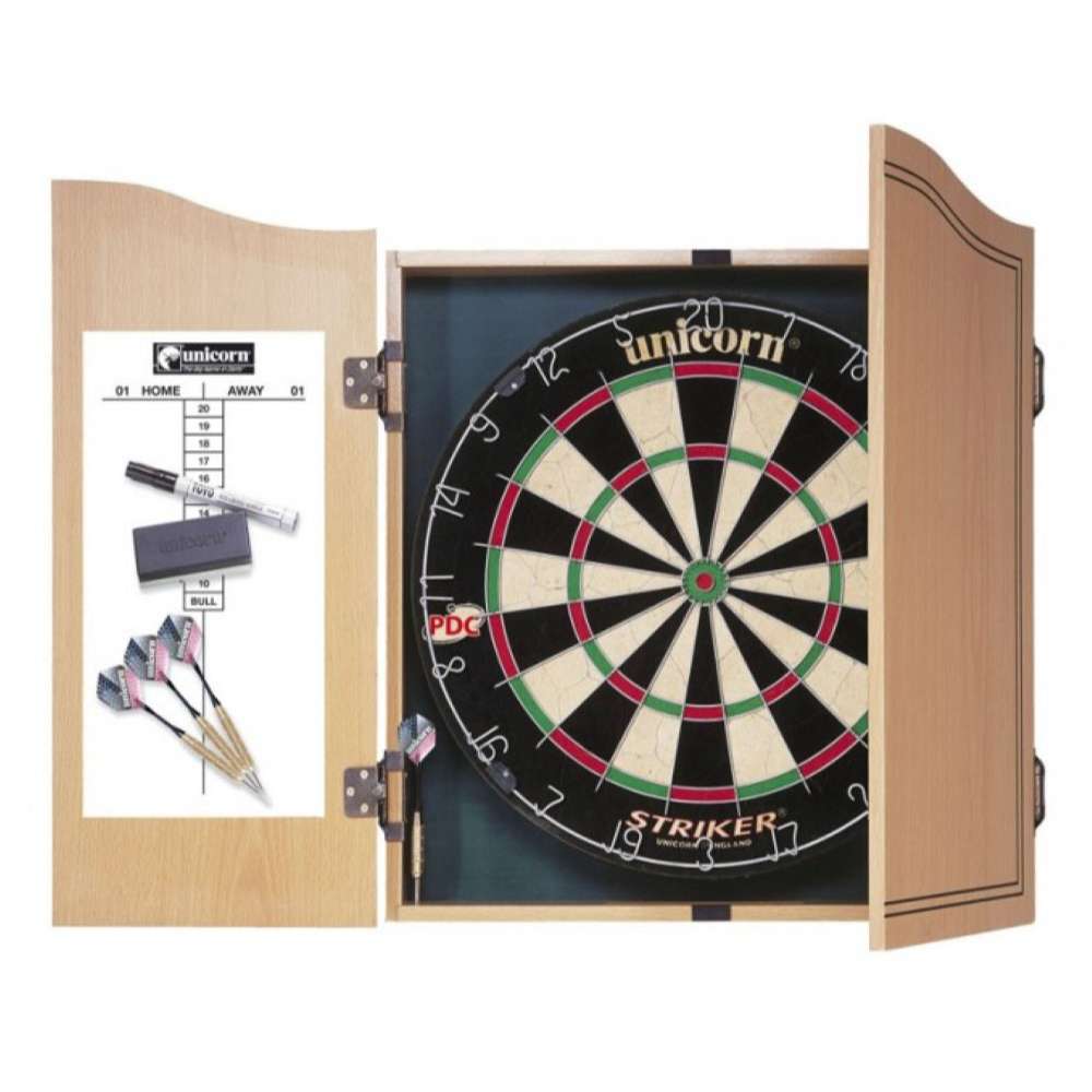 Armario + diana Unicorn Striker Home Dart Center