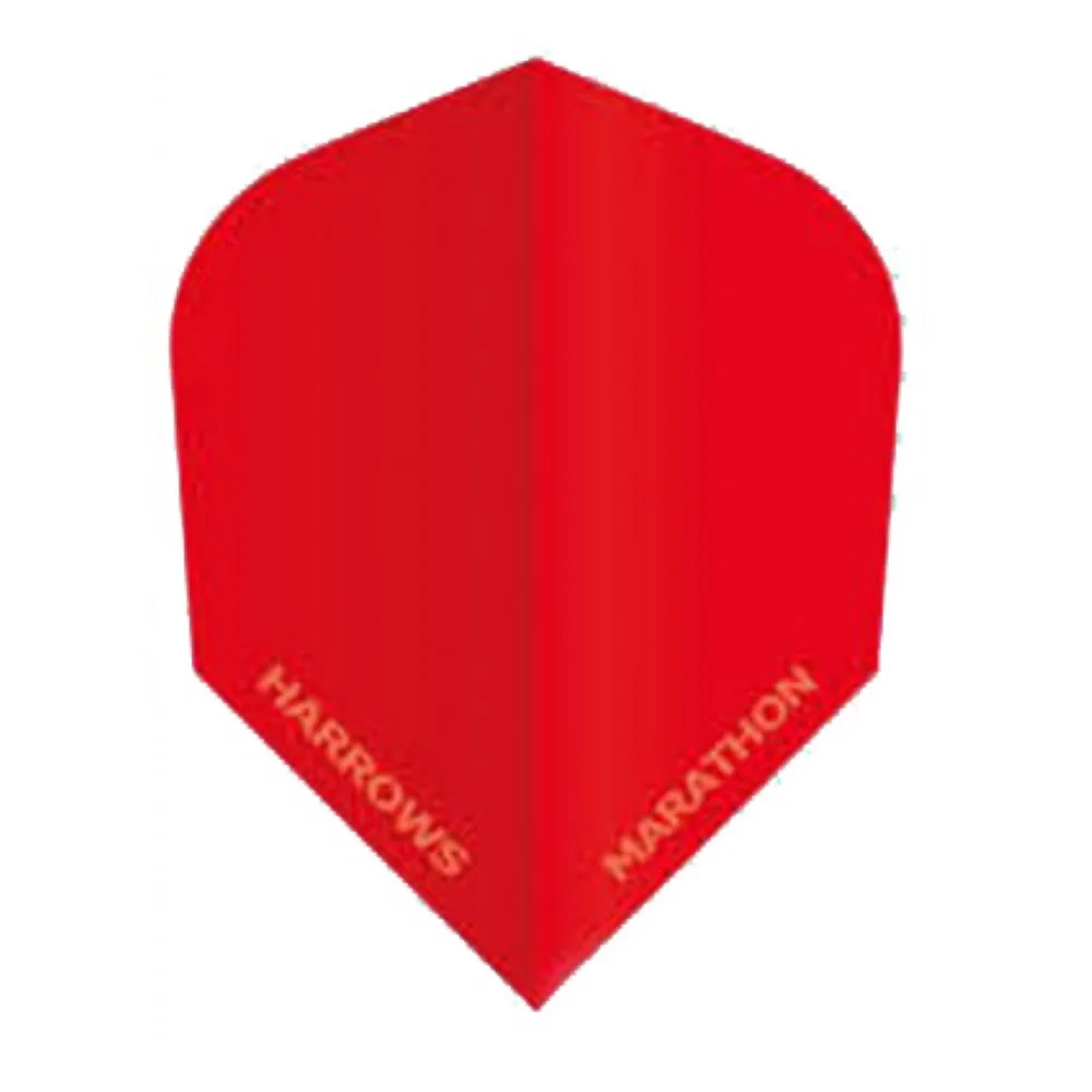Plumas Harrows Marathon Estandar Roja Lisa
