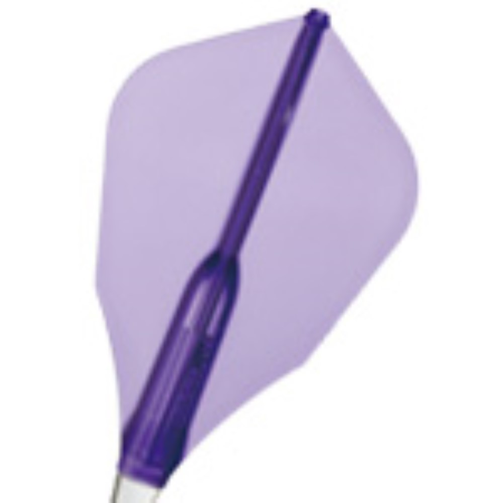 Plumas Fit Flight Air 3 unid W Shape Purpura
