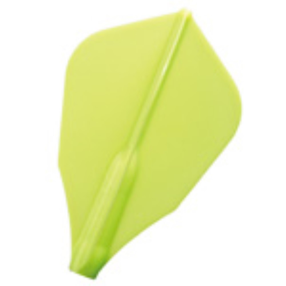 Plumas Fit Flight Air 3 unid W Shape Amarillo Claro