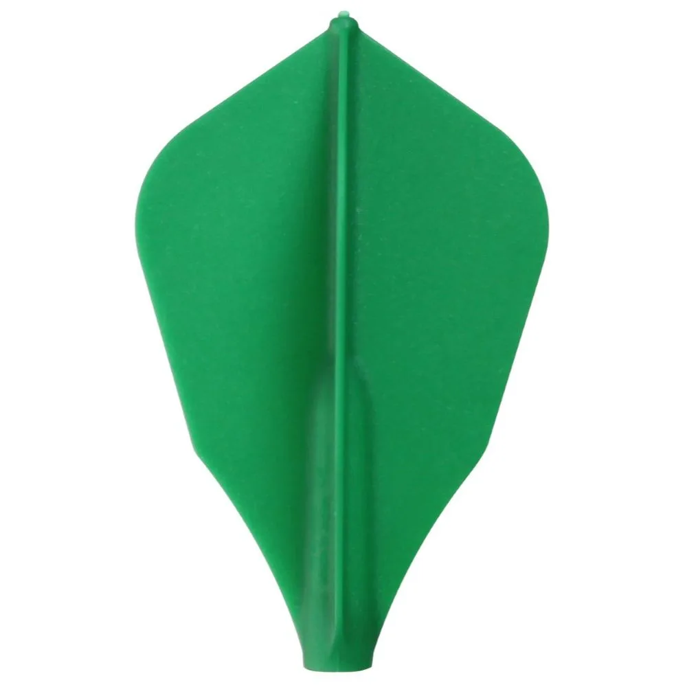 Plumas Fit Flight 6 unid. W-Shape Verde