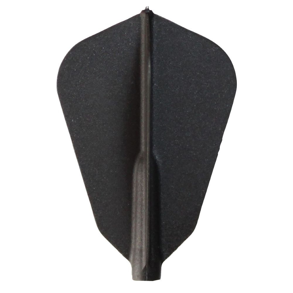 Plumas Fit Flight 6 unid. Fantail Negra 