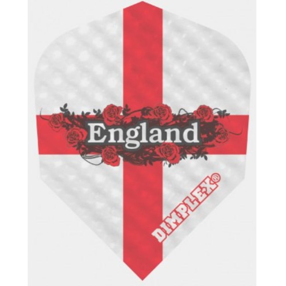 Plumas Dimplex Harrows Darts Standard ENGLAND ROSES