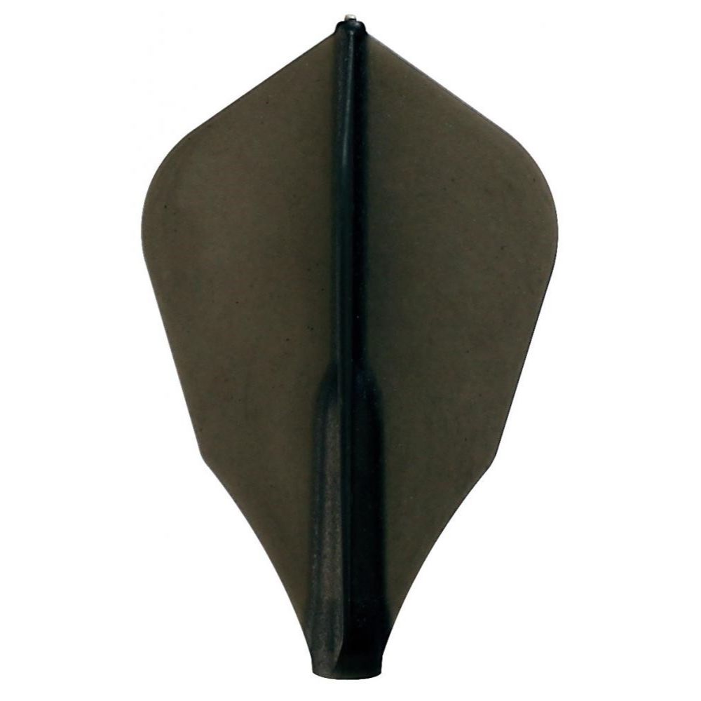 Plumas Fit Flight 6 unid. W Shape Negra Natural