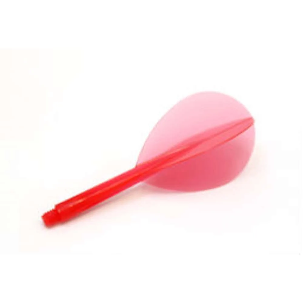 Plumas CONDOR Roja pear/oval larga.33.5mm 3 Uds.
