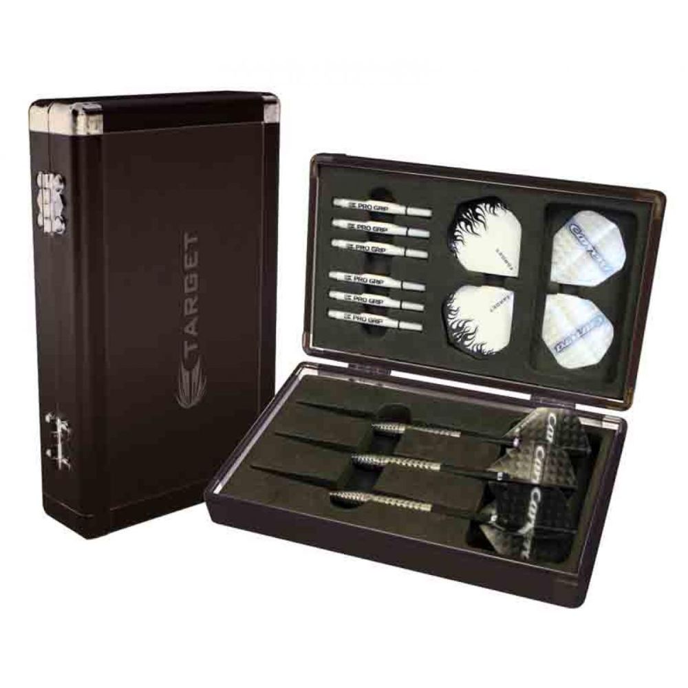 Funda  Target Darts Galaxy Large Black Aluminio Case