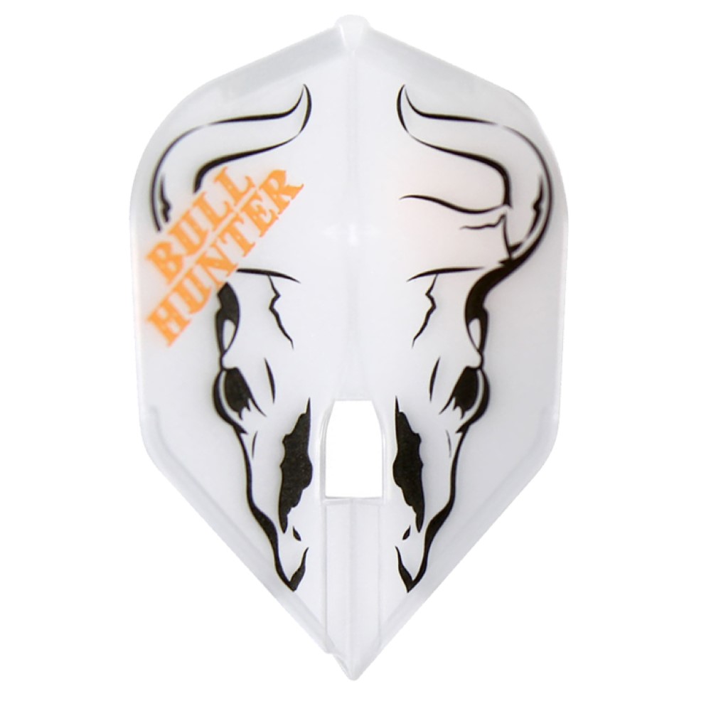 Plumas para Dardos Shape Champagne L-Style Tripleight Bull Hunter Transparente