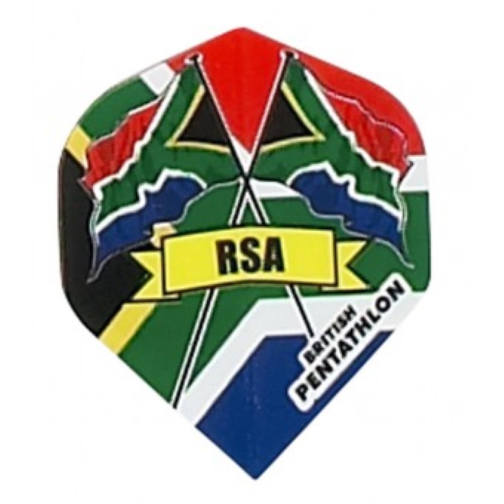 Plumas Pentathlon Standard Bandera Sudáfrica
