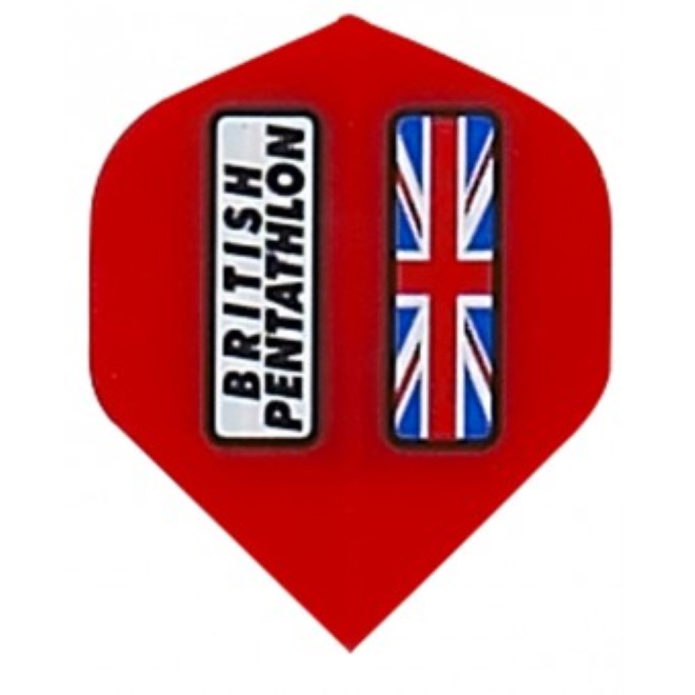 Plumas Pentathlon Standard British Roja