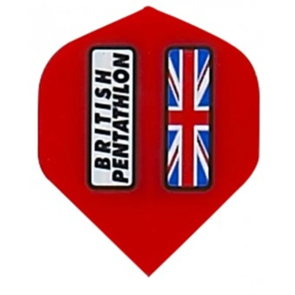 Plumas Pentathlon Standard British Roja