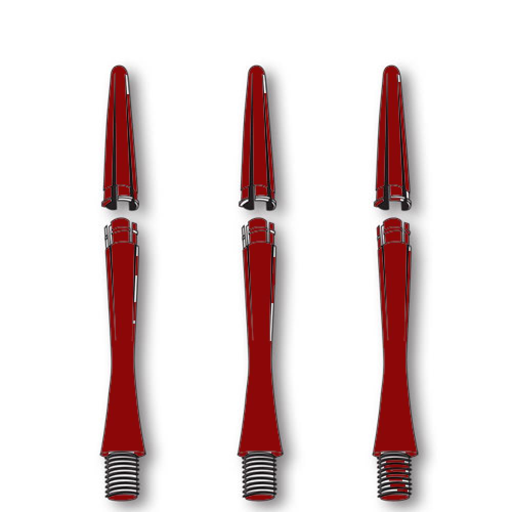 Cañas para Dardos One80 Intelite Roja Larga