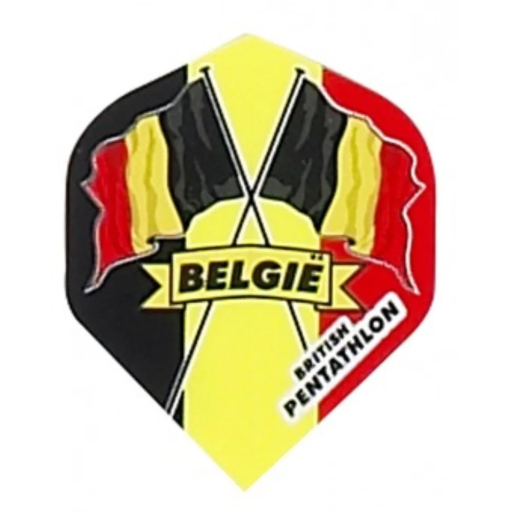 Plumas Pentathlon Standard Bandera Bélgica