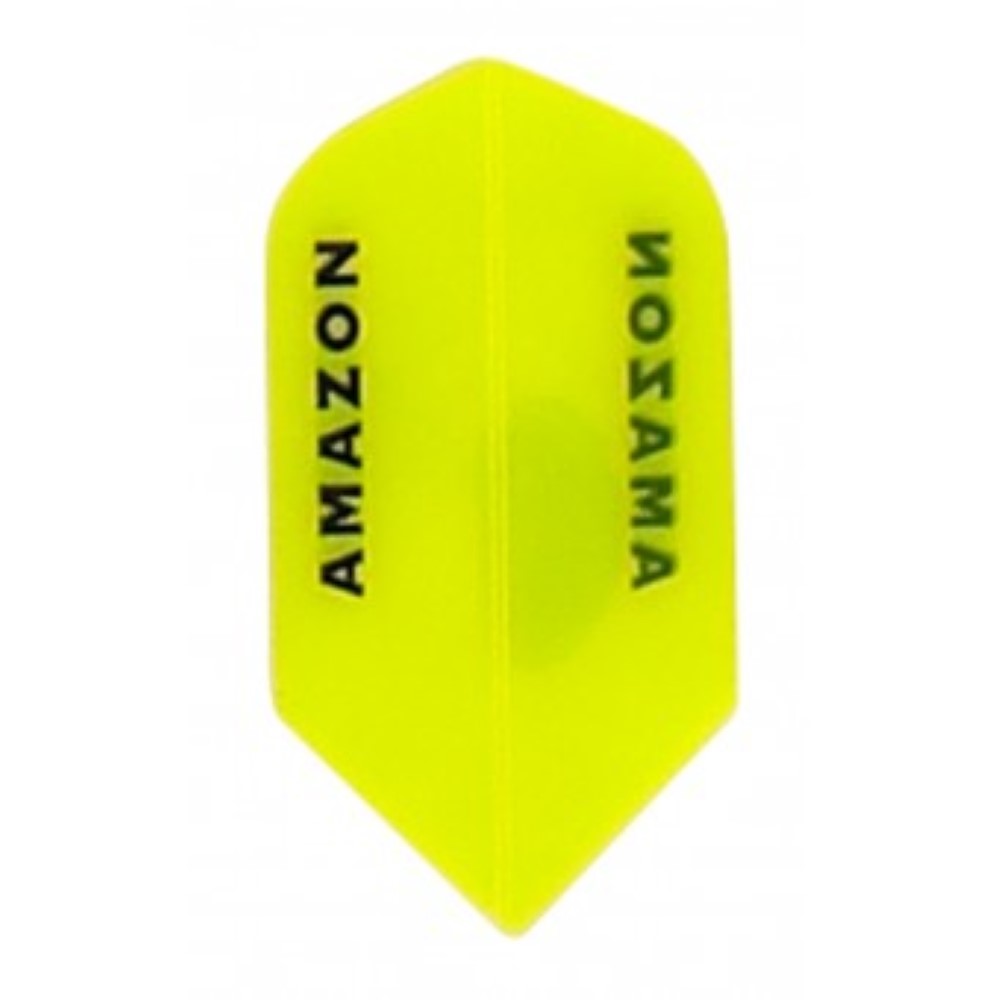 Plumas Amazon Slim Amarilla Transparente