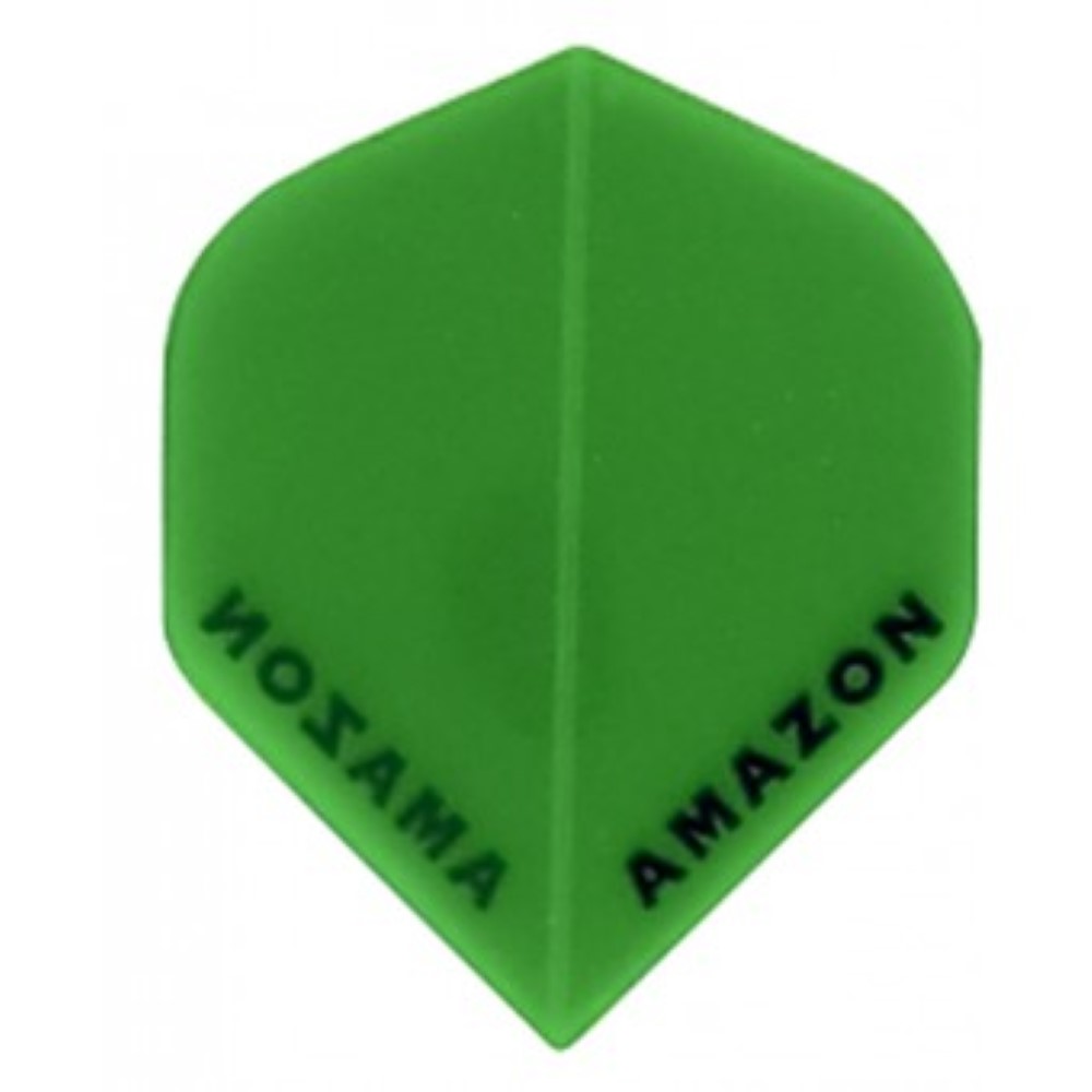 Plumas Amazon Standard Verde Transparente