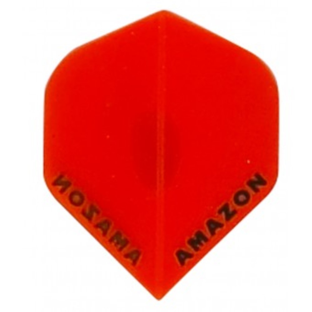 Plumas Amazon Standard Naranja Transparente