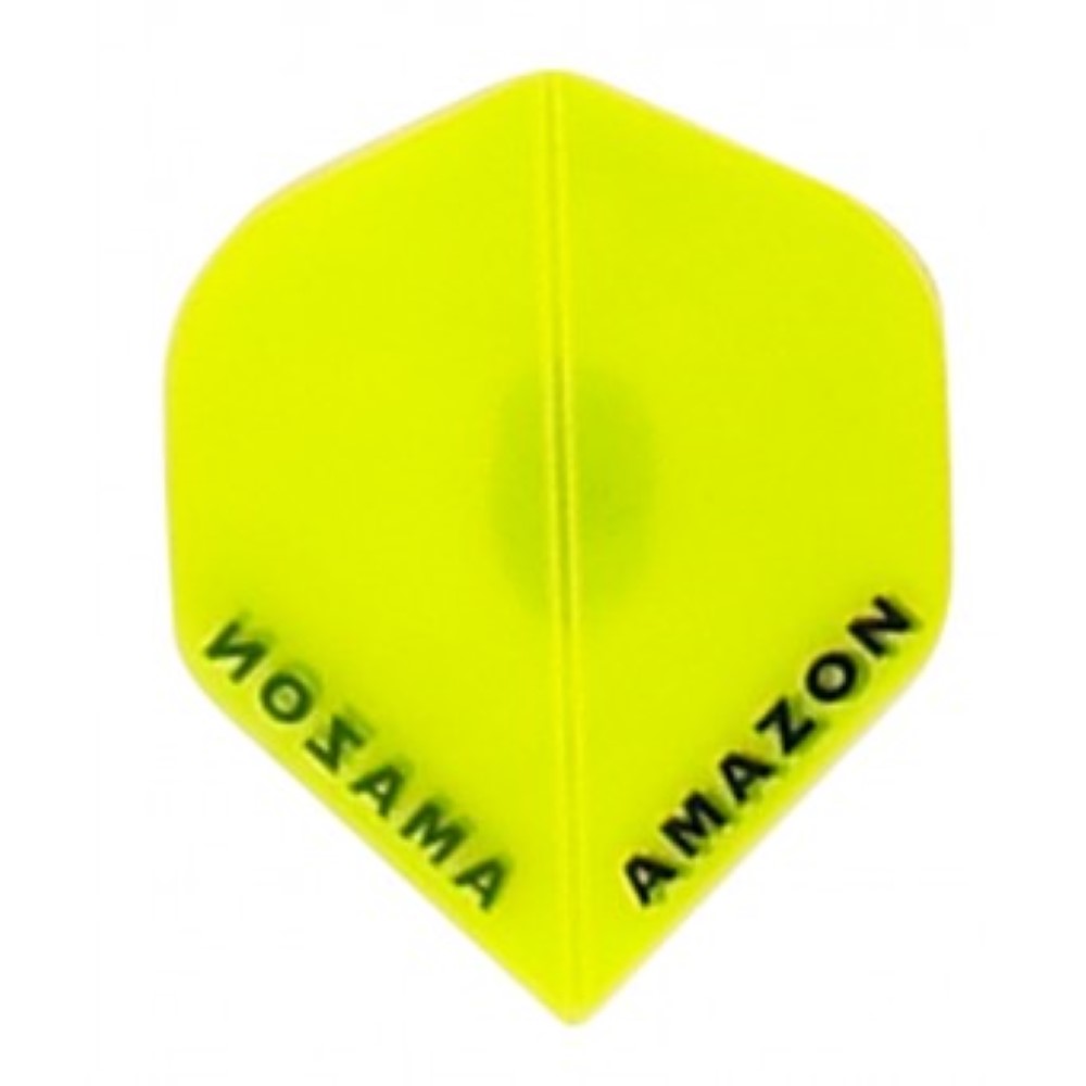 Plumas Amazon Standard Amarilla Transparente