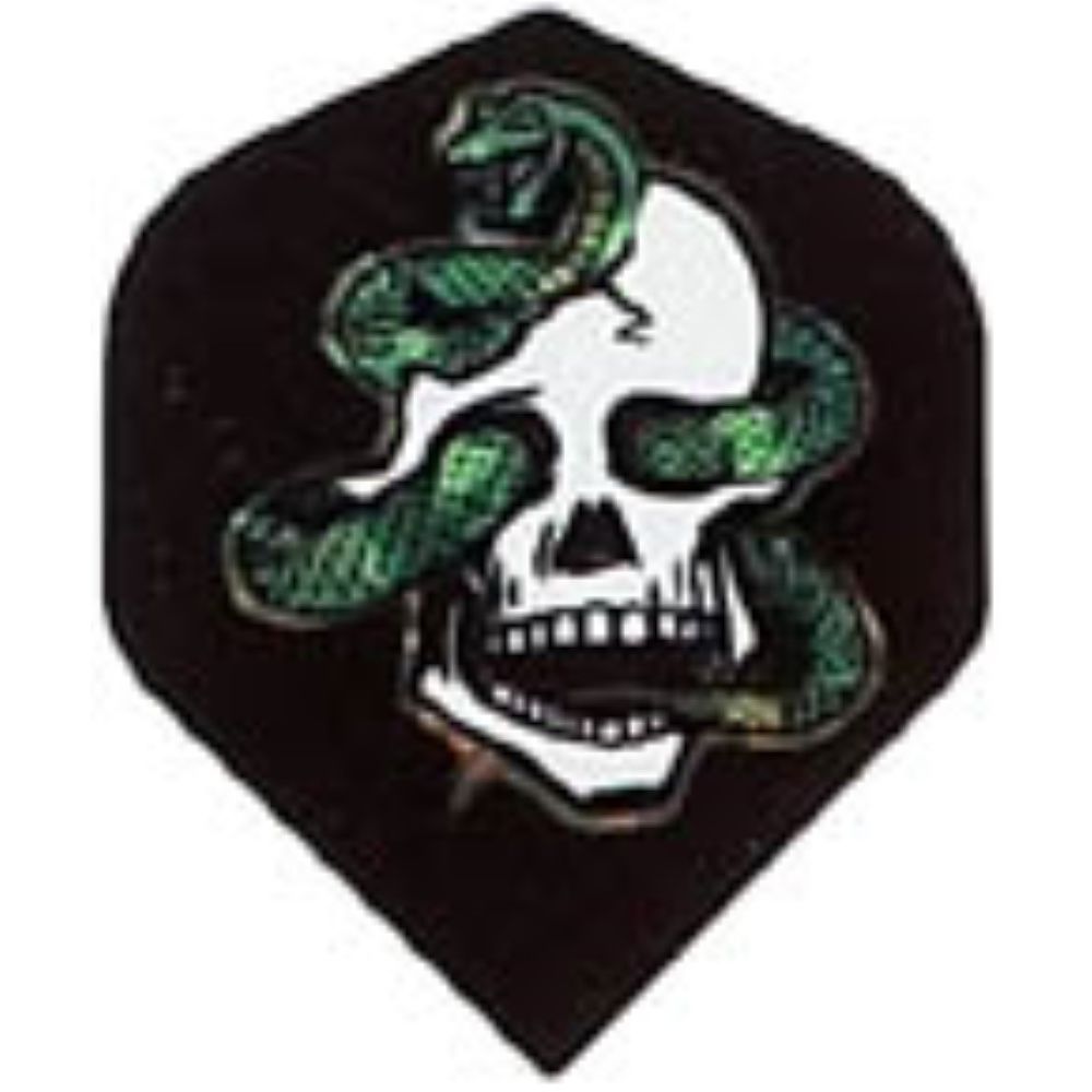 Plumas Ruthless Standard Emblem Calavera Serpiente