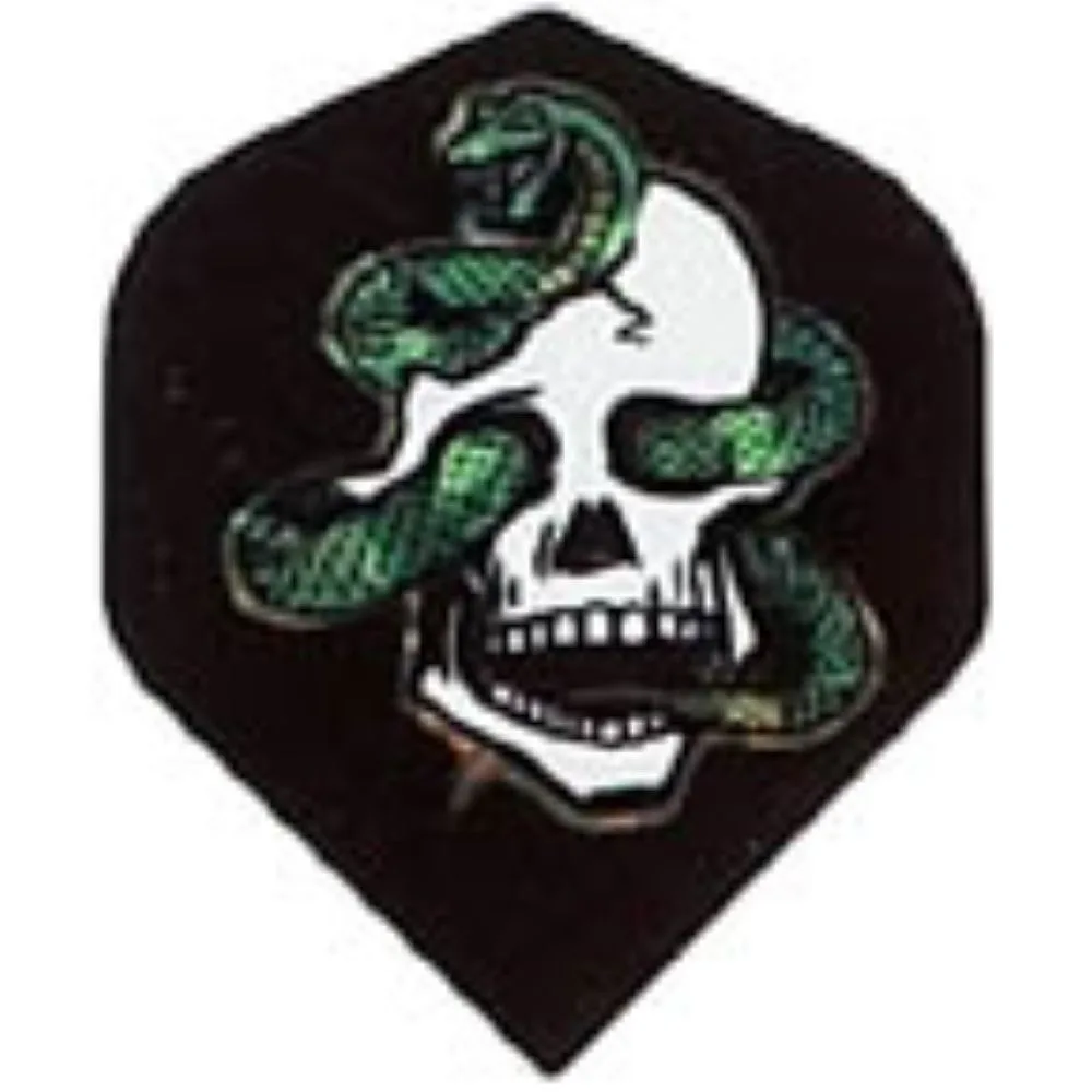 Plumas Ruthless Standard Emblem Calavera Serpiente
