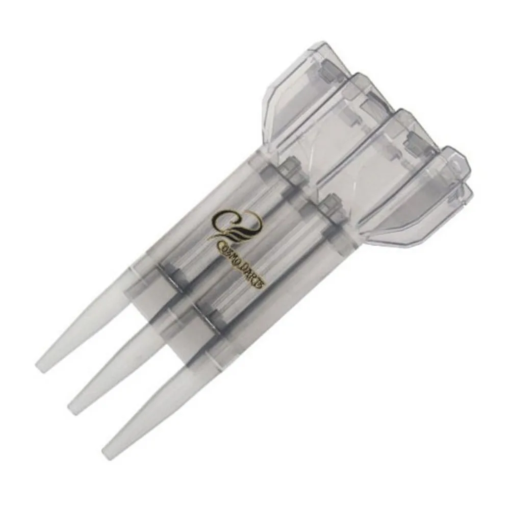 Estuche Cosmo Darts Case S Transparente Negro