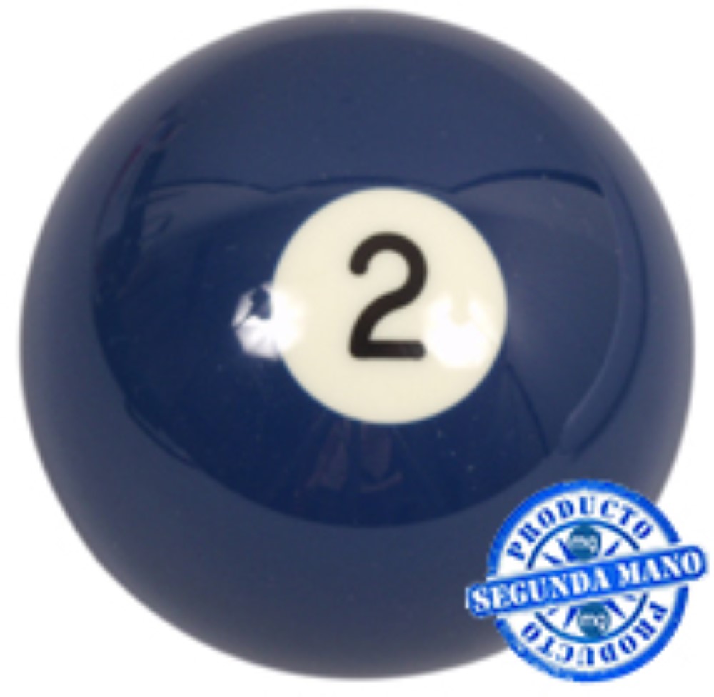 Bola Billar nº2 Segunda Mano
