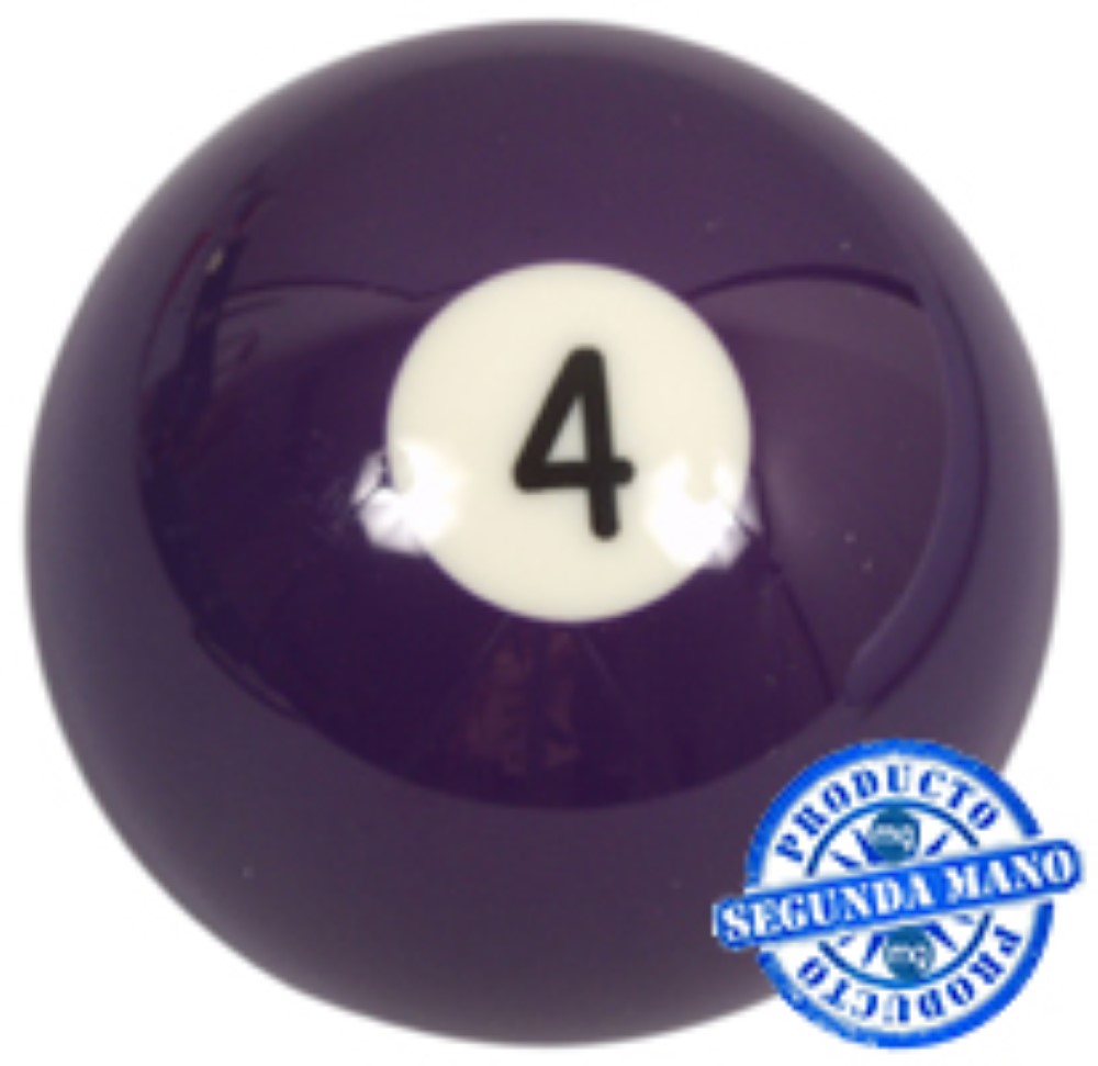 Bola Billar nº4 Segunda Mano