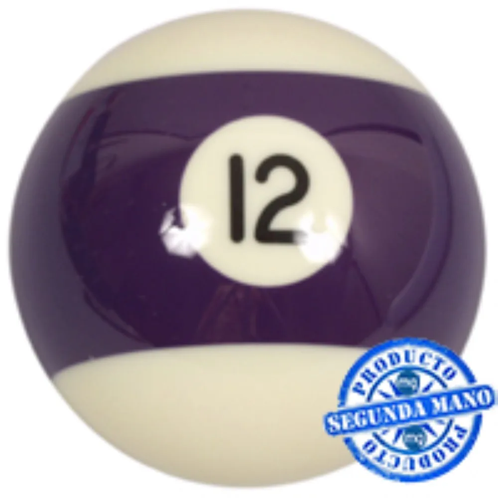 Bola Billar nº12 Segunda Mano