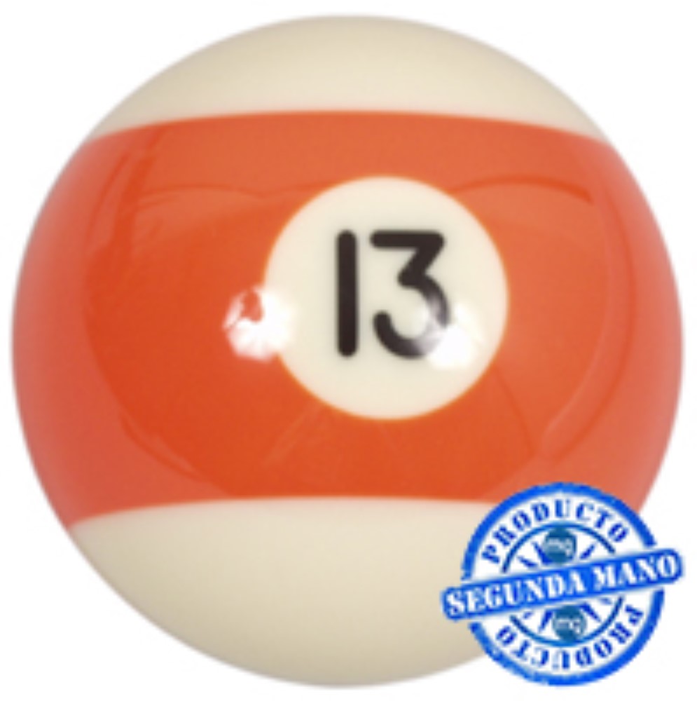 Bola Billar nº13 Segunda Mano
