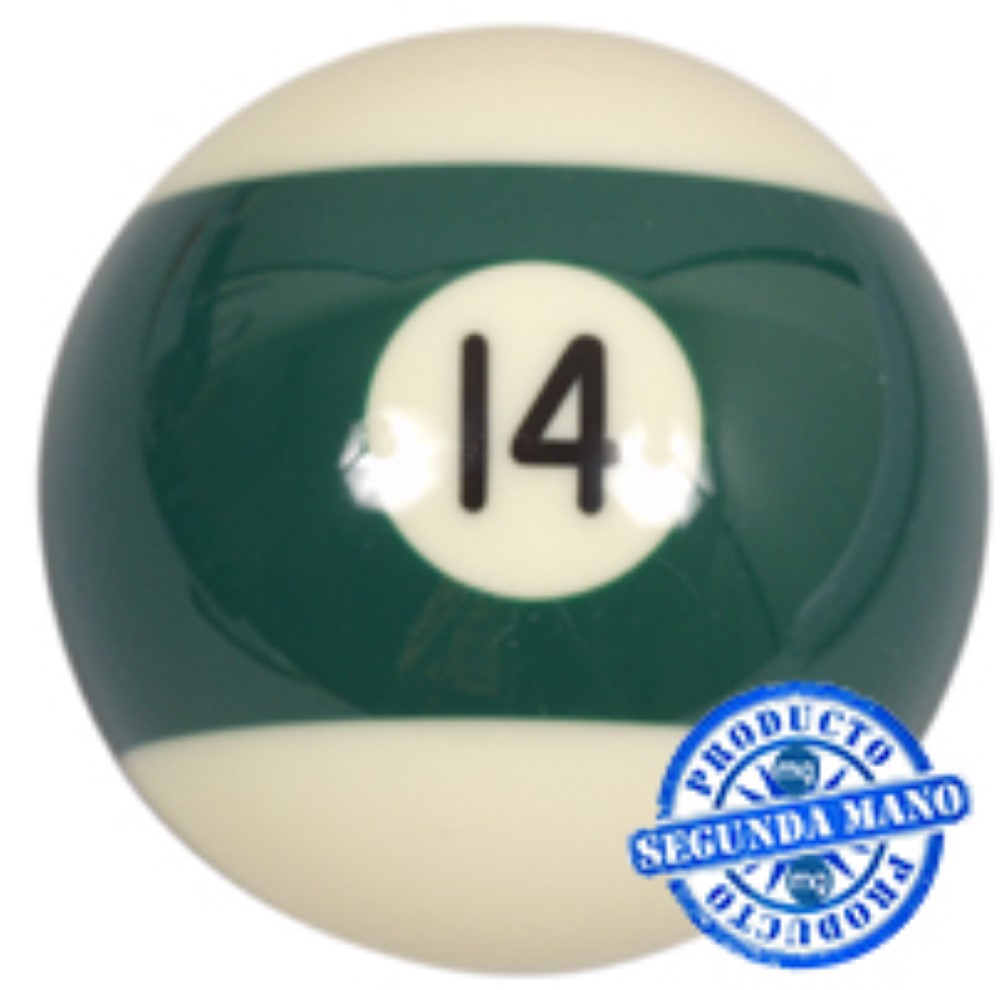 Bola Billar nº14 Segunda Mano