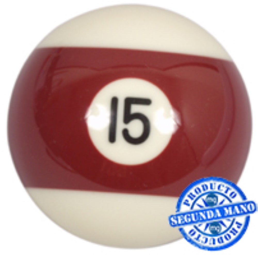 Bola Billar nº15 Segunda Mano