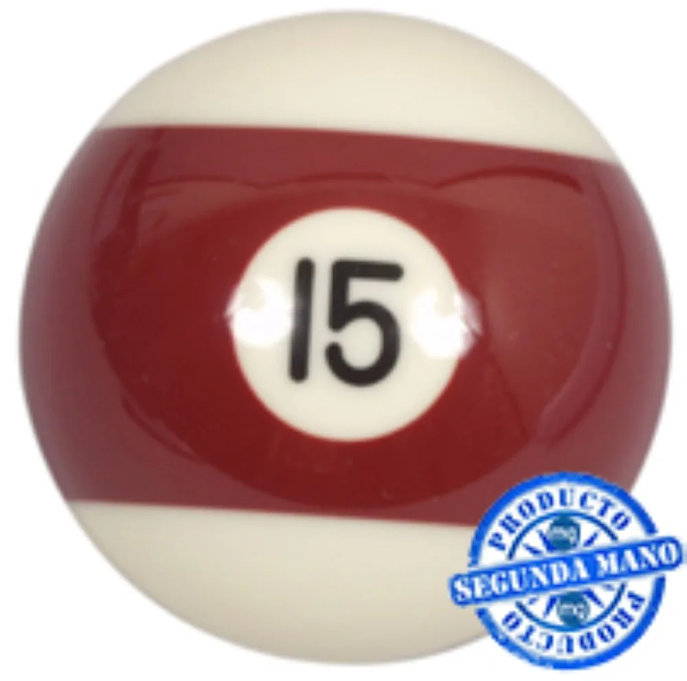 Bola Billar nº15 Segunda Mano