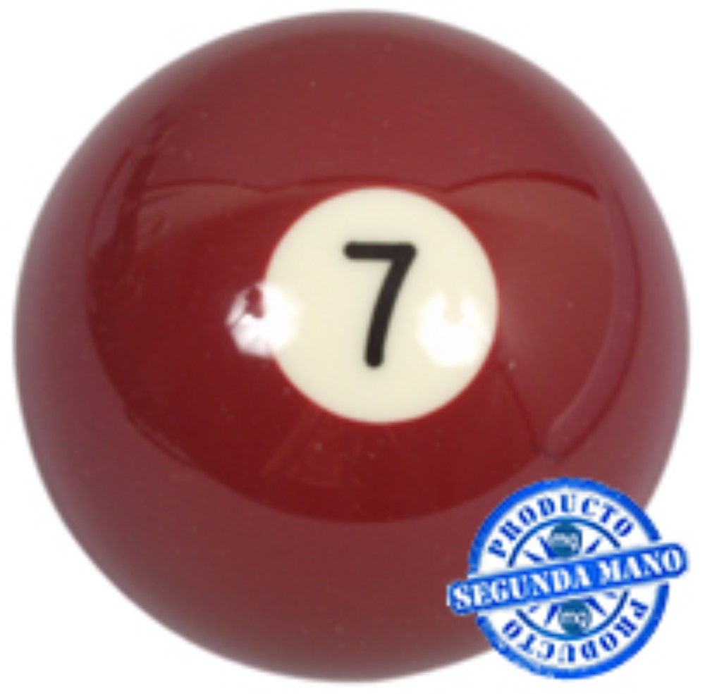 Bola Billar nº7 Segunda Mano