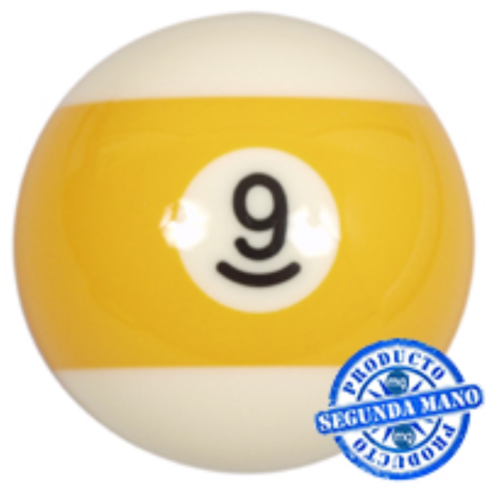 Bola Billar nº9 Segunda Mano