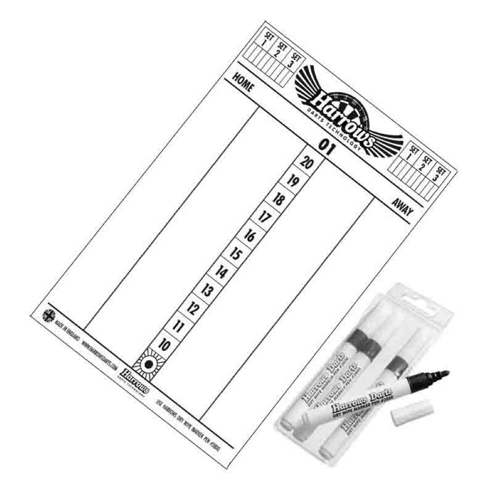 Pizarra Dardos Harrows Darts Scoreboard
