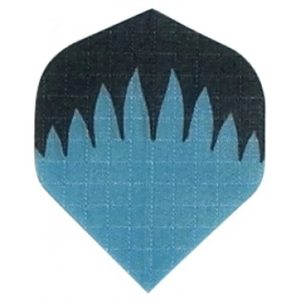 Plumas Tela Standard Fuego Azul