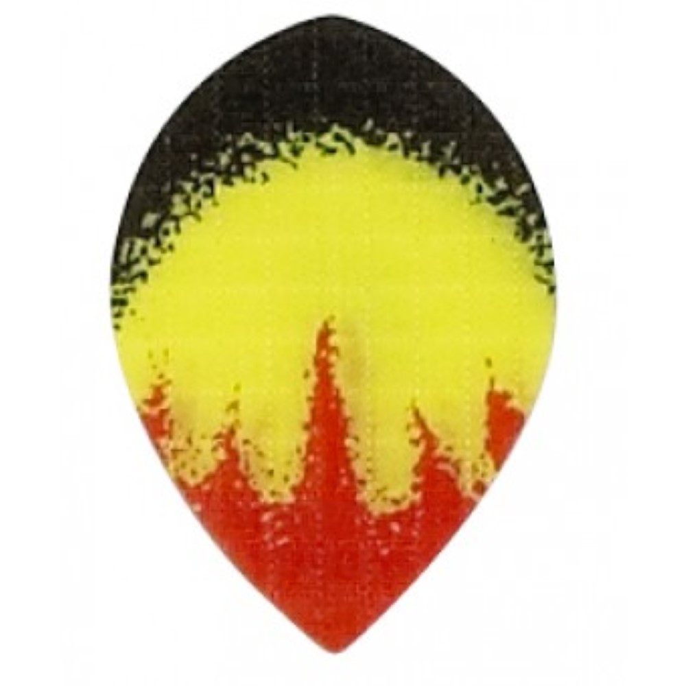 Plumas Tela Oval Color III