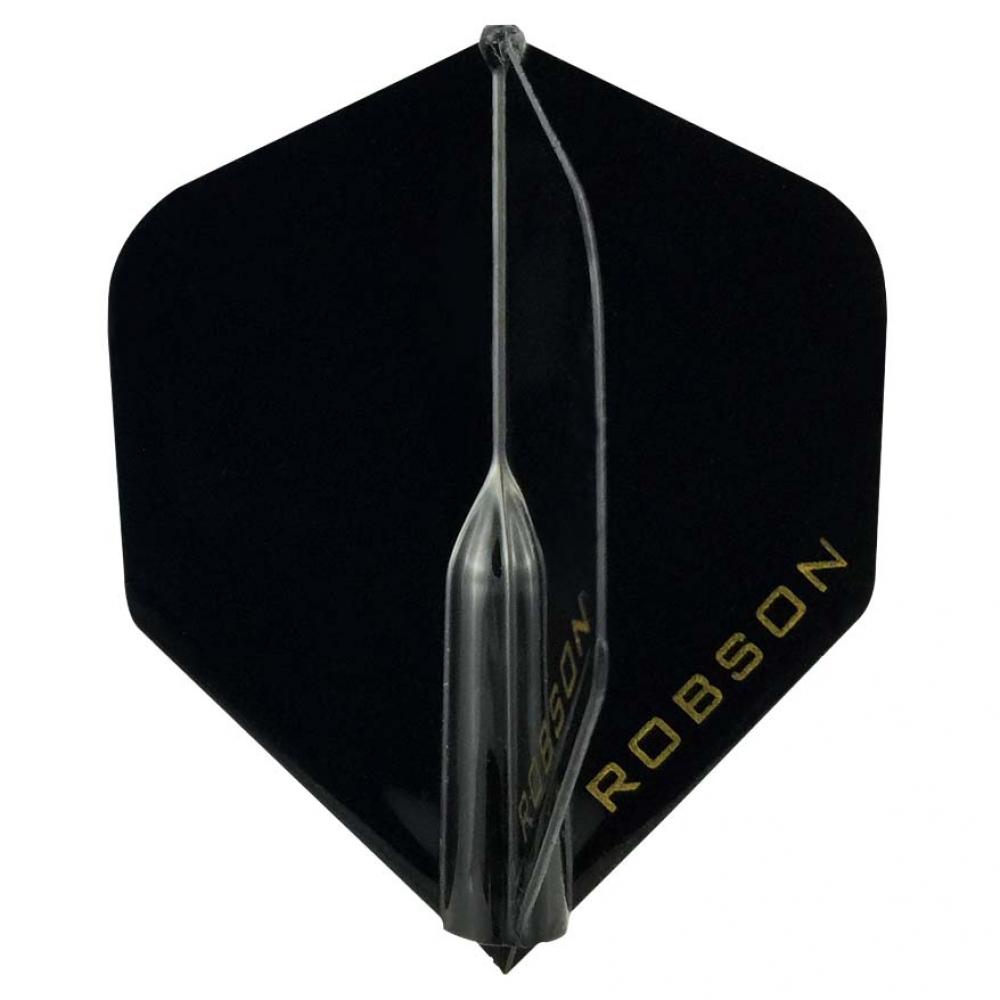 Pluma Bulls Darts Robson Estandar Negra