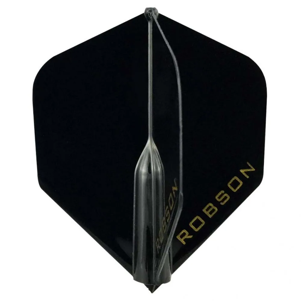 Pluma Bulls Darts Robson Estandar Negra