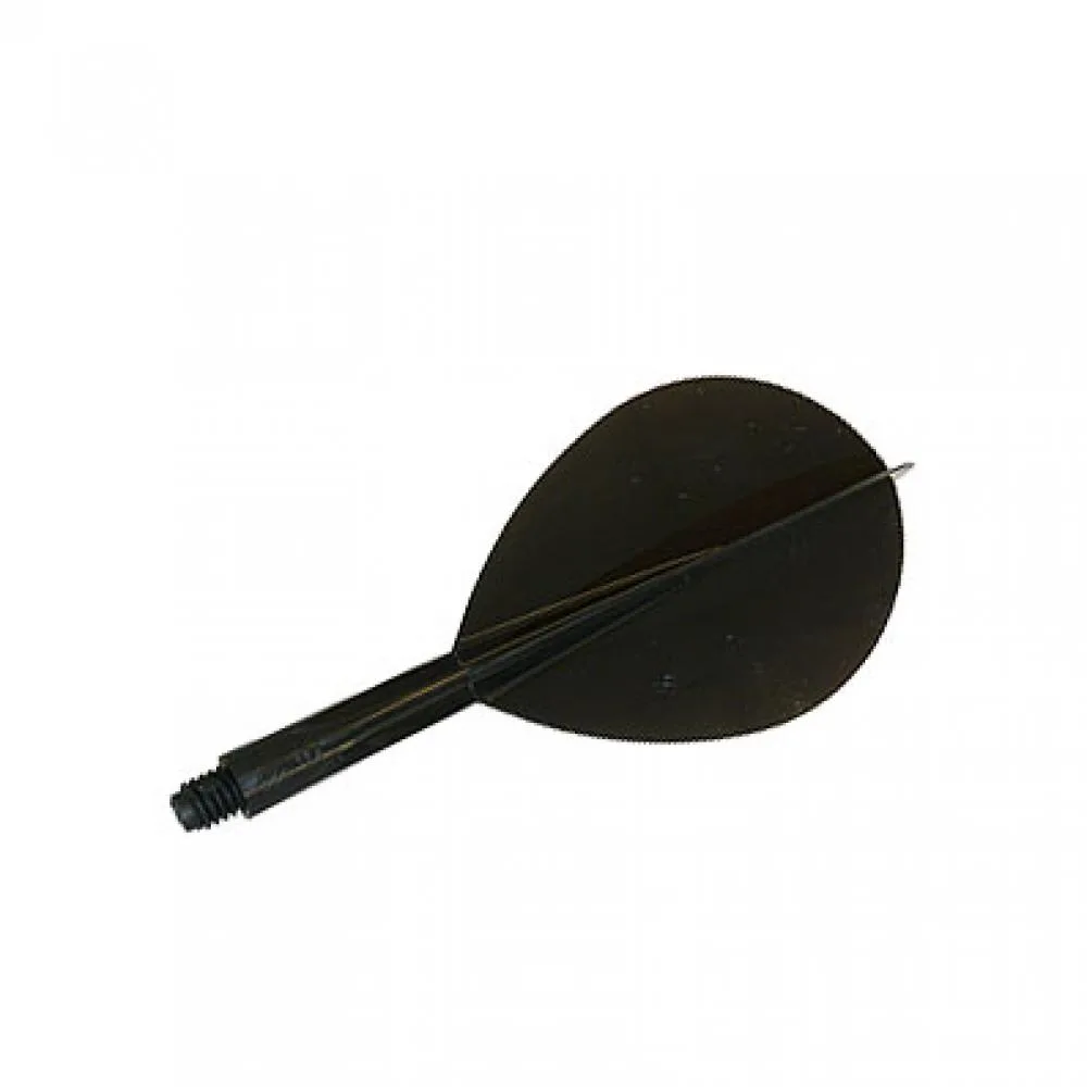 Plumas CONDOR Negra Pear Mediana 27.5m 3 Uds.