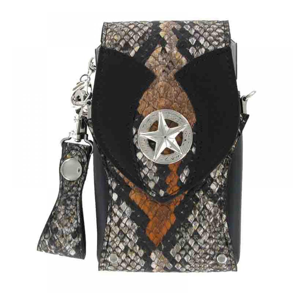 Funda Dardos Bulls Snakespin Pak Black Brown