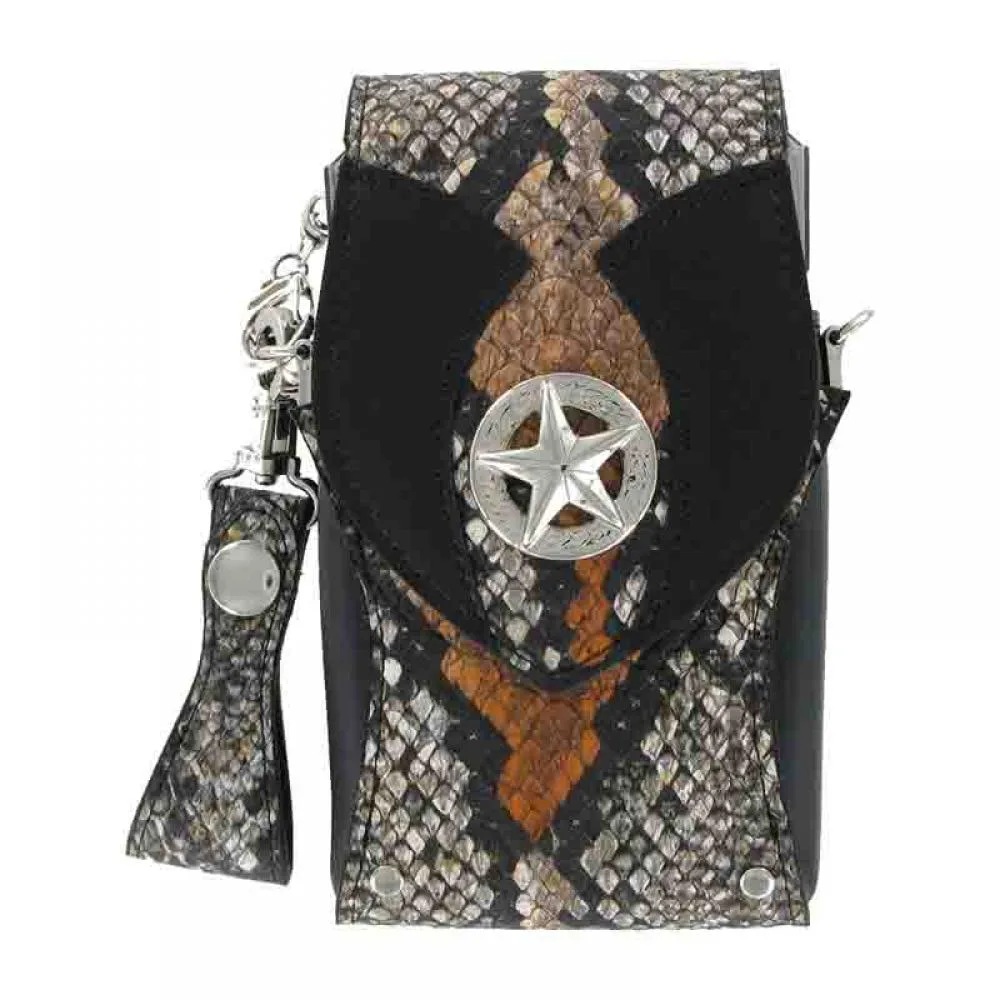 Funda Dardos Bulls Snakespin Pak Black Brown