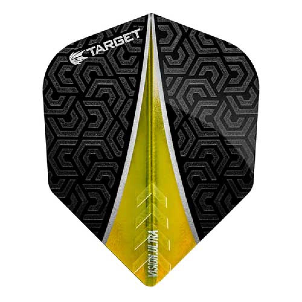  Plumas Target Darts Vision Ultra Yellow Fin NO6 