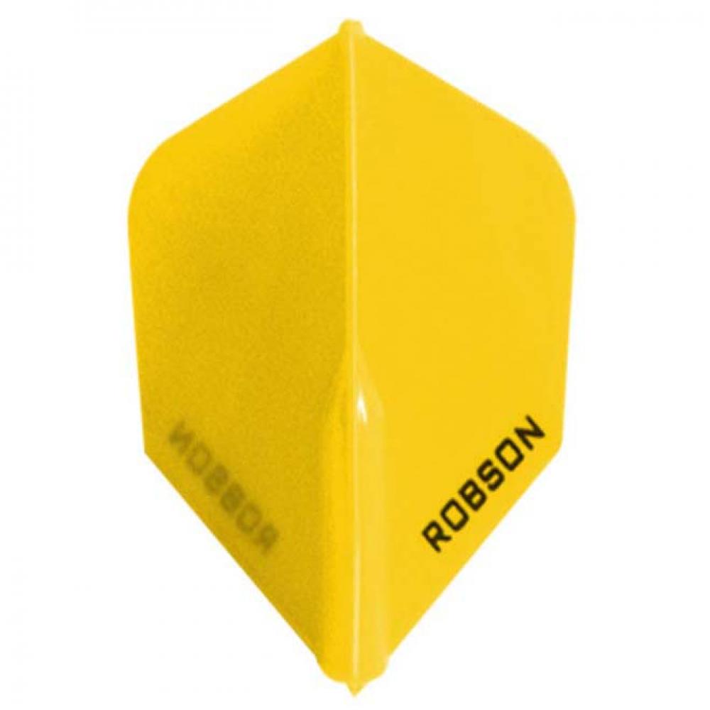 Pluma Bulls Darts Robson Estandar Small Amarilla