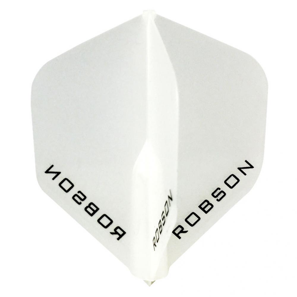 Pluma Bulls Darts Robson Estandar Blanca
