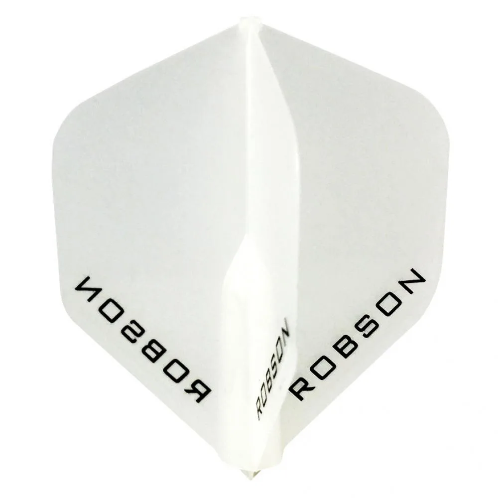 Pluma Bulls Darts Robson Estandar Blanca