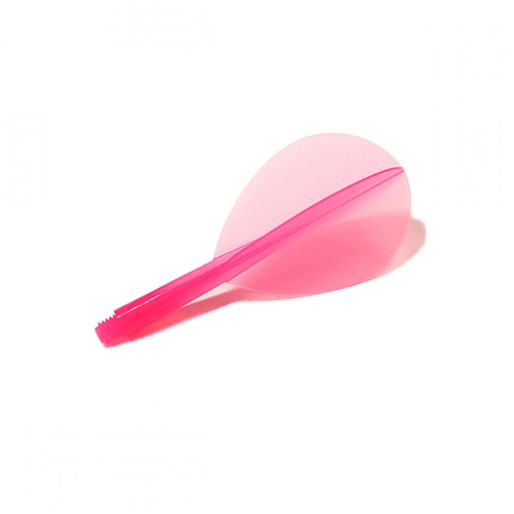  Plumas Condor Flights Rosa pear/oval larga 33.5mm 3 Uds. 