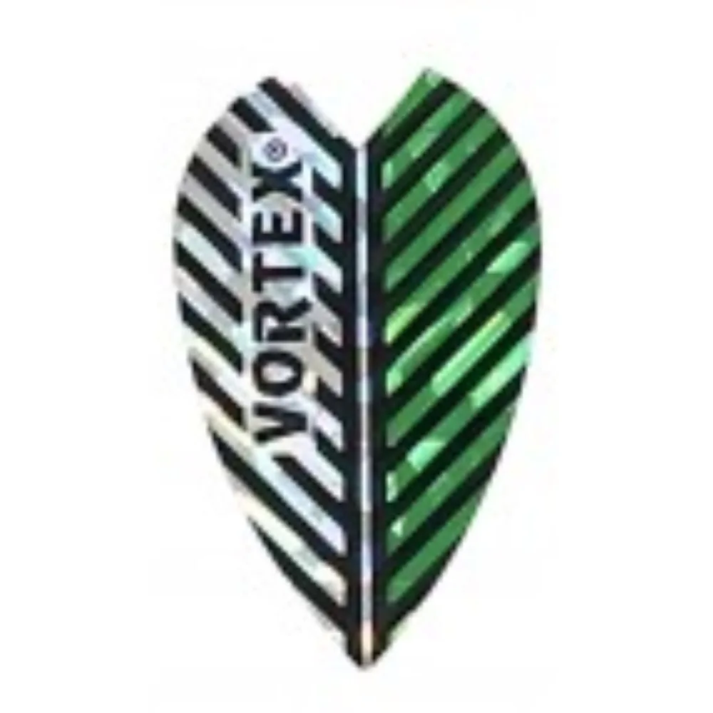 Plumas Vortex Plata/Verde