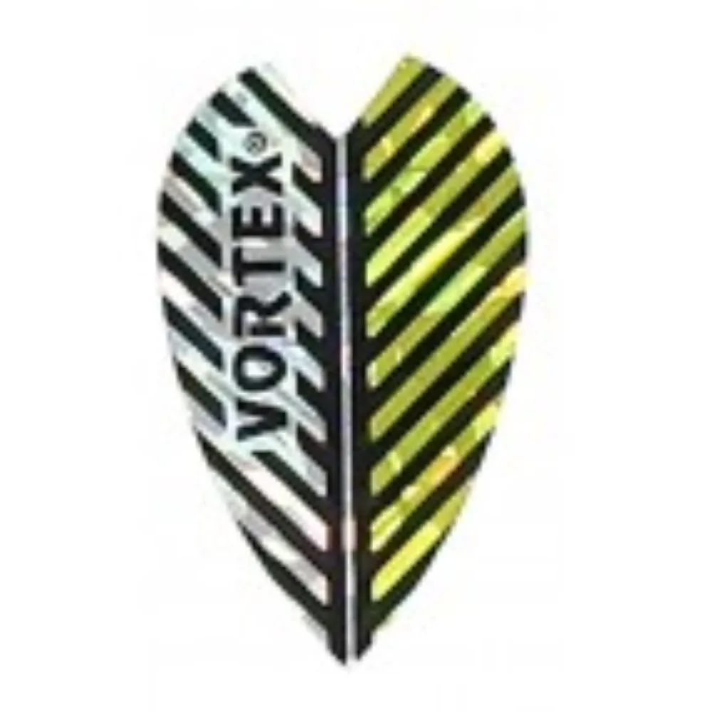 Plumas Vortex Plata/Amarilla
