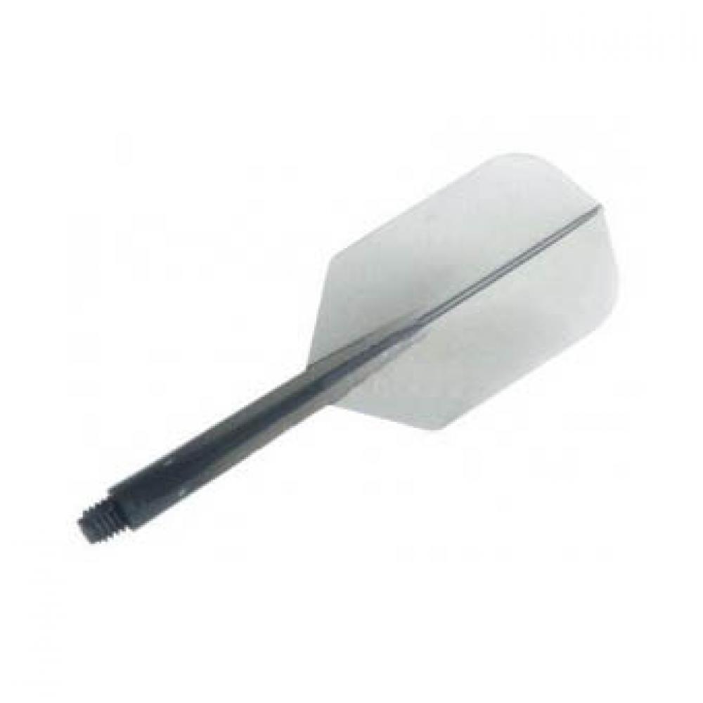  Plumas Condor Flights Negra Clear Slim Corta 21.5mm 3 Uds. 
