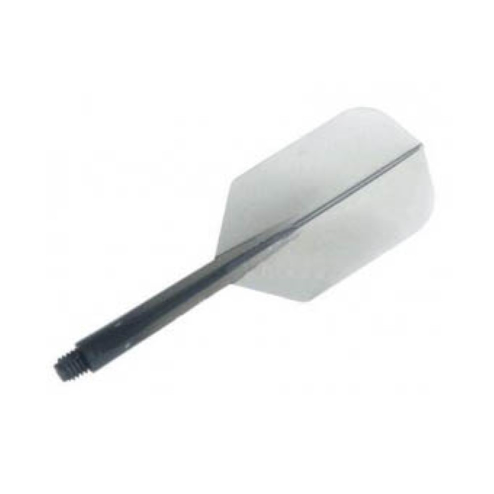  Plumas Condor Flights Negra Clear Slim Larga 33.5mm. 3 Uds. 